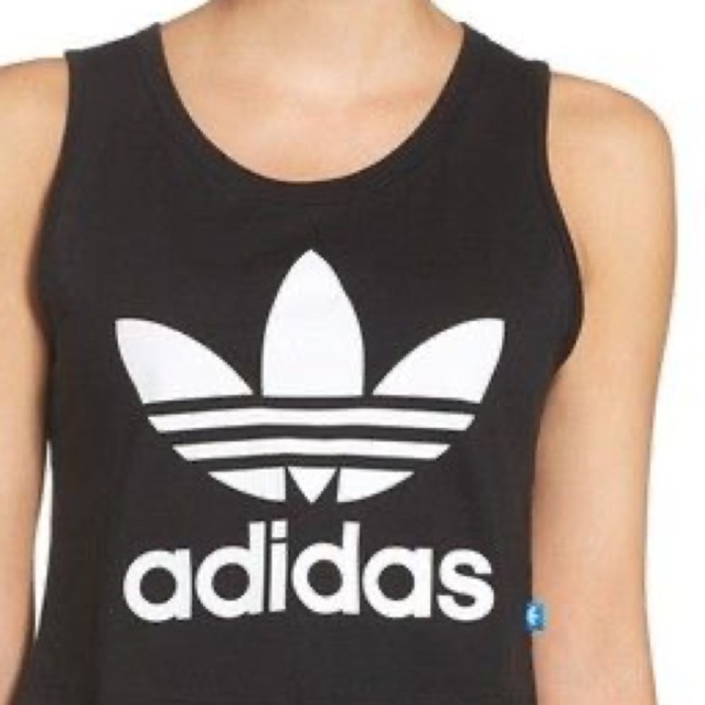 Adidas Womens Black Racer back Tank Top